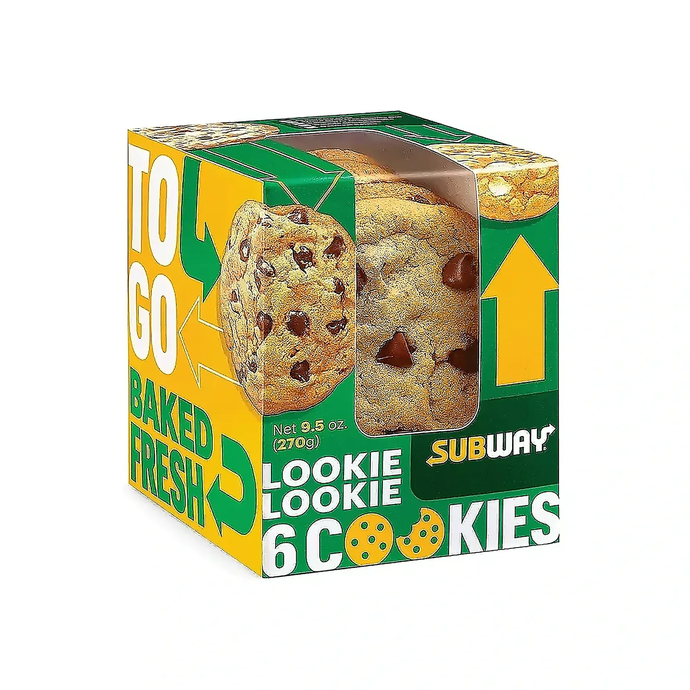 6 Pack Cookie Box menu photo