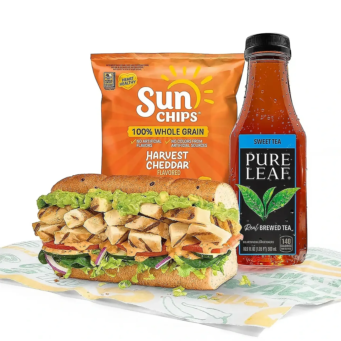 Grilled Chicken & Avocado Meal menu photo