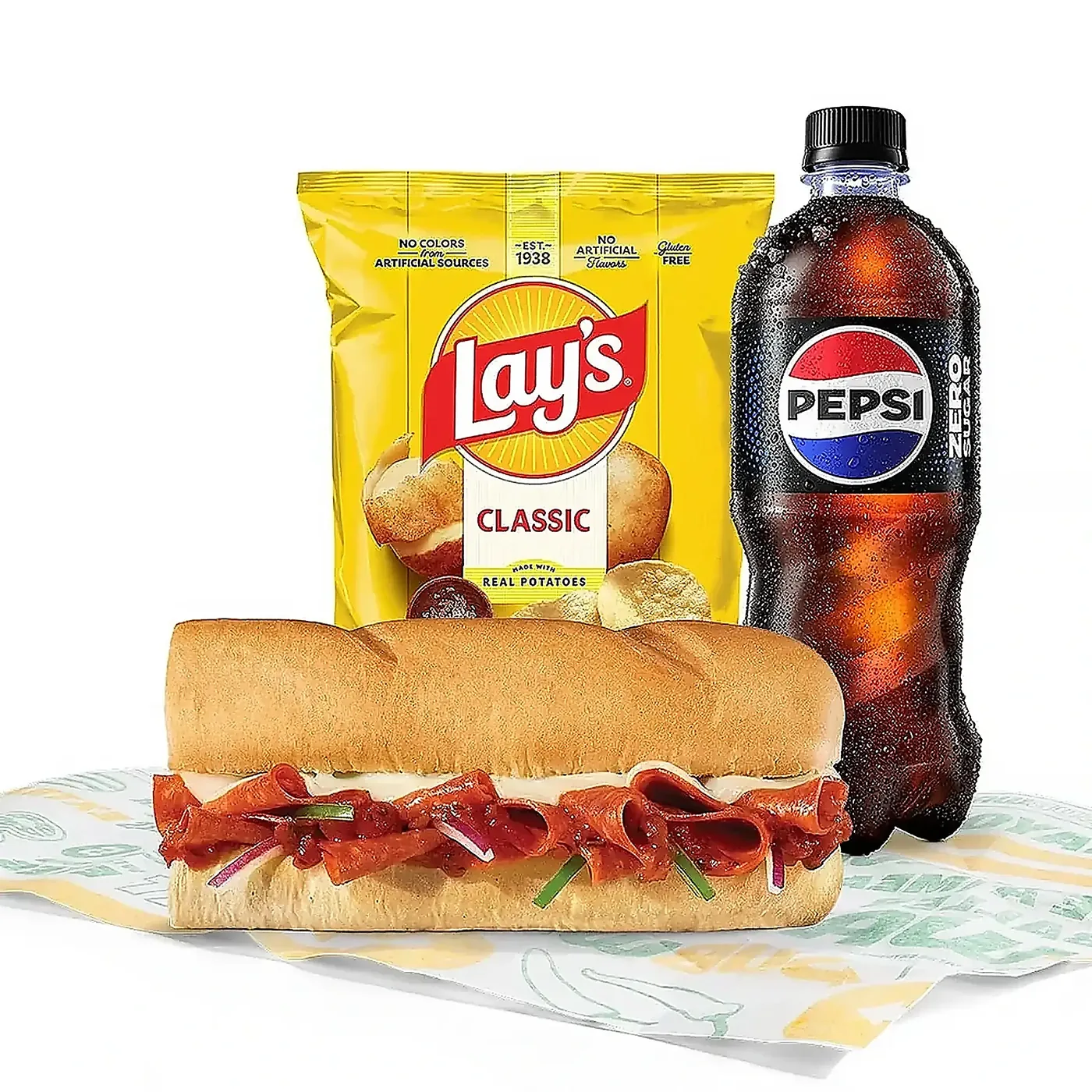 Pizza Sub Meal menu photo