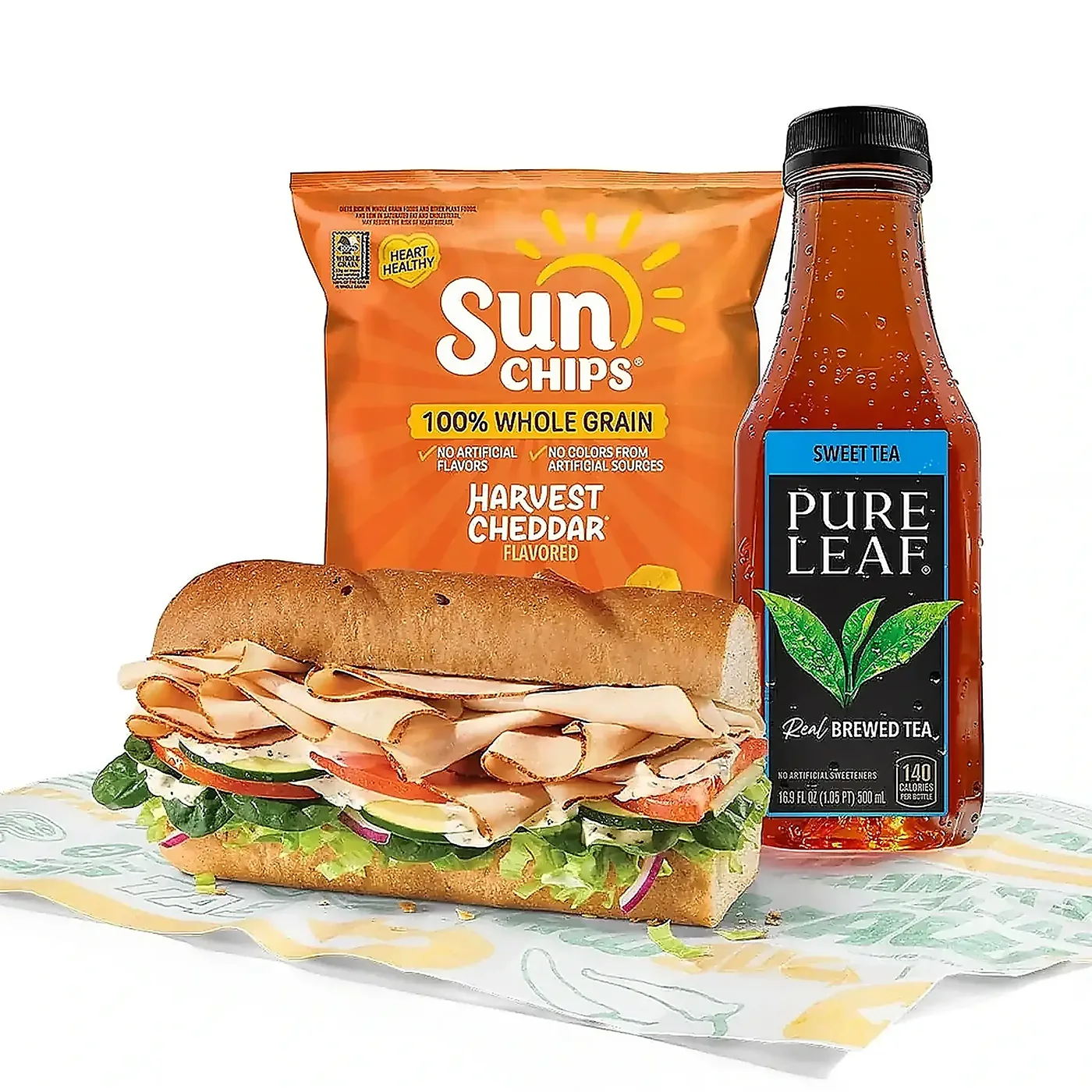 Turkey & Ranch Delite Meal menu photo