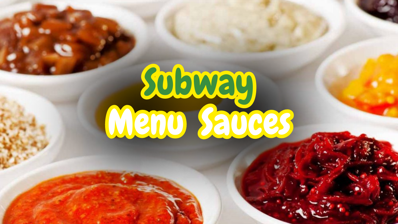 Subway Menu Sauces - SubwayMenu